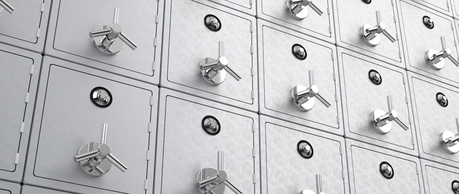 Security deposit boxes
